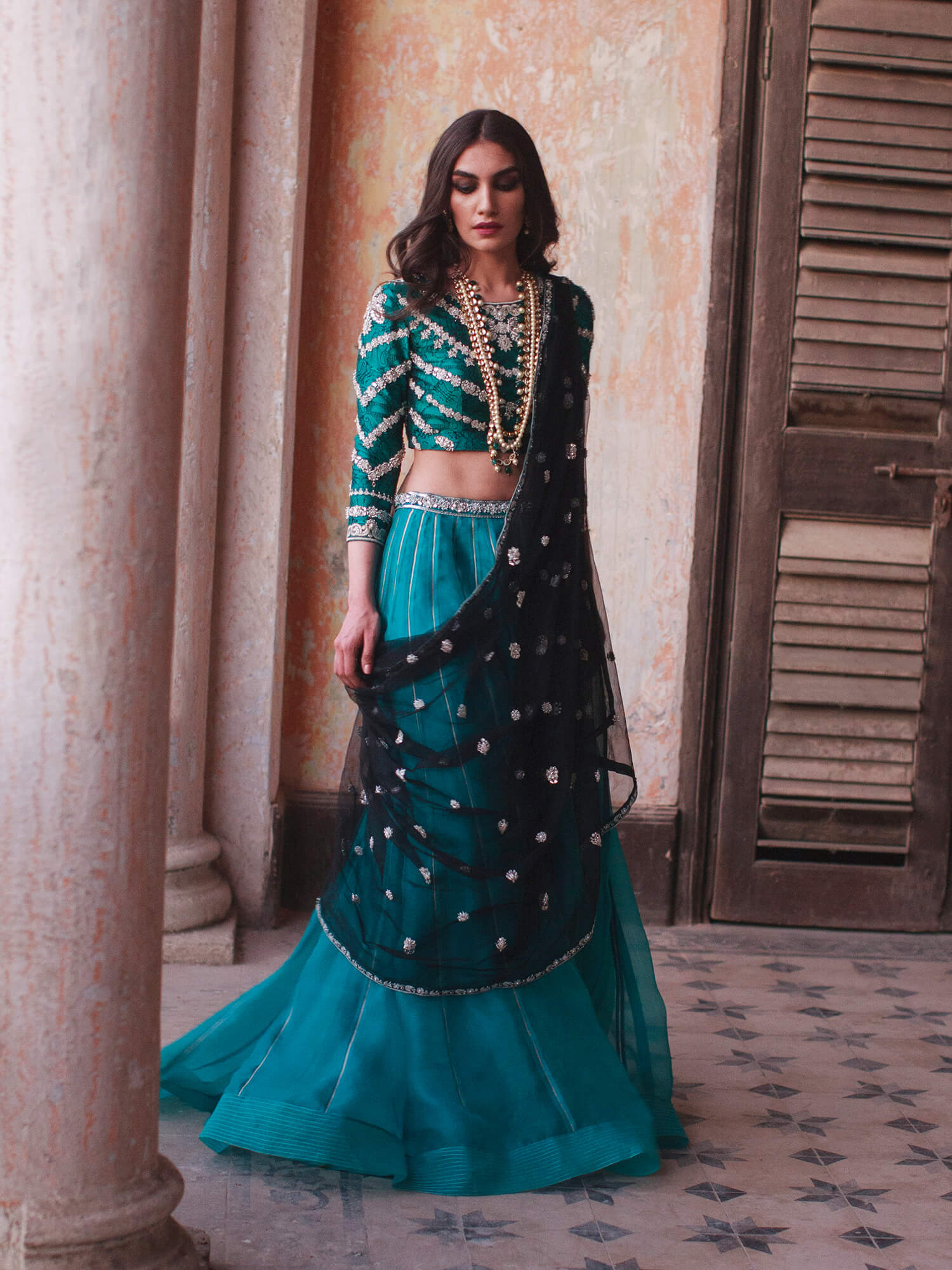 Lehenga for clearance cousin's wedding