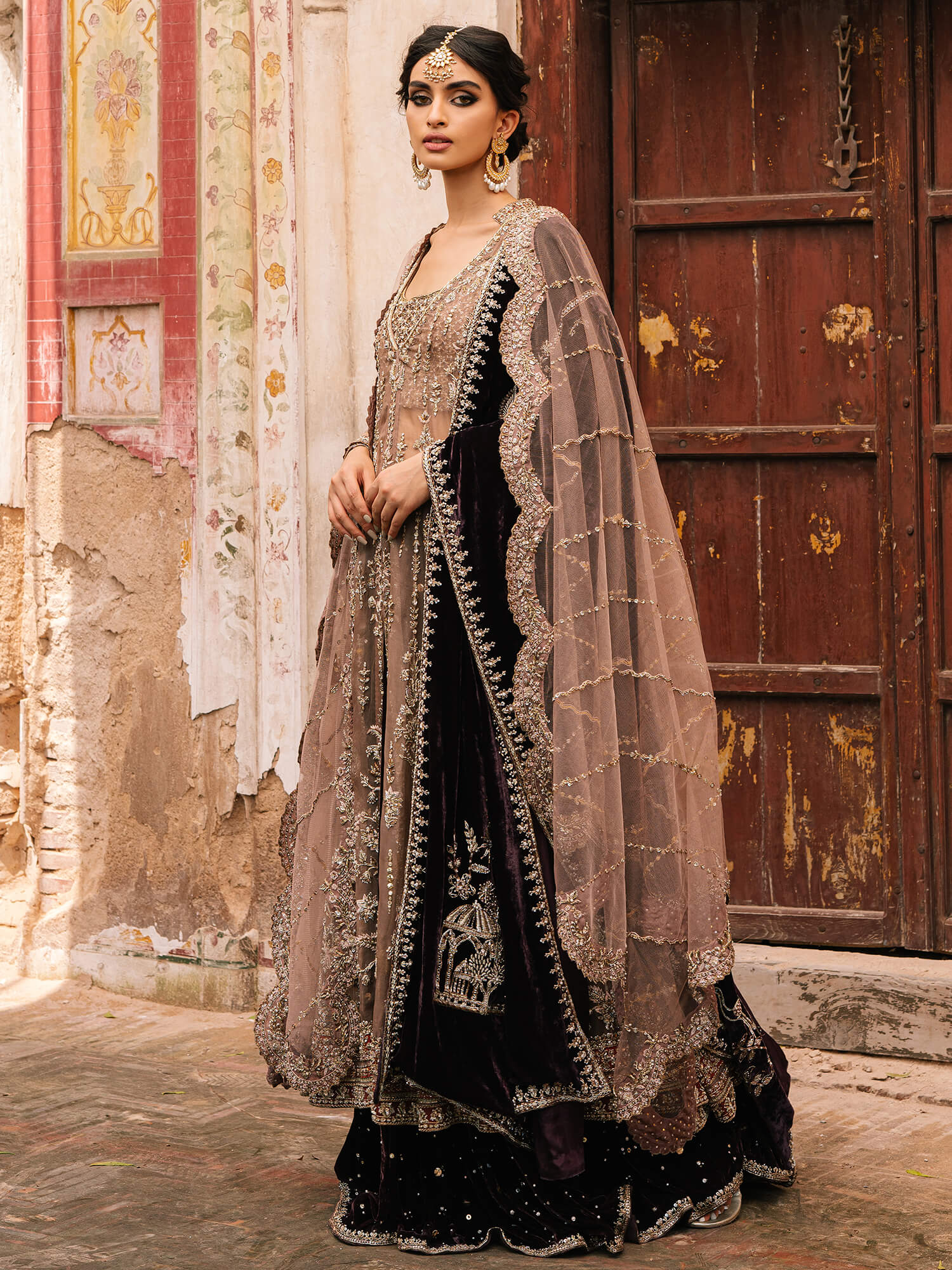 KALIDAR, BLOUSE, DUPATTA & GHAGRA