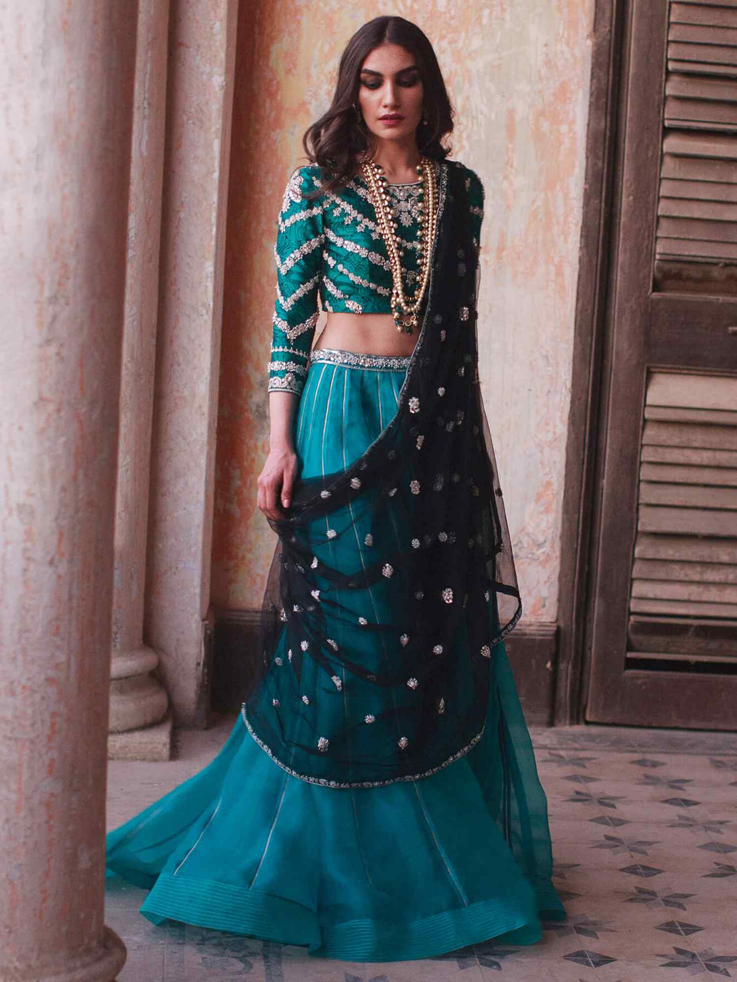 BLOUSE, LEHENGA & DUPATTA