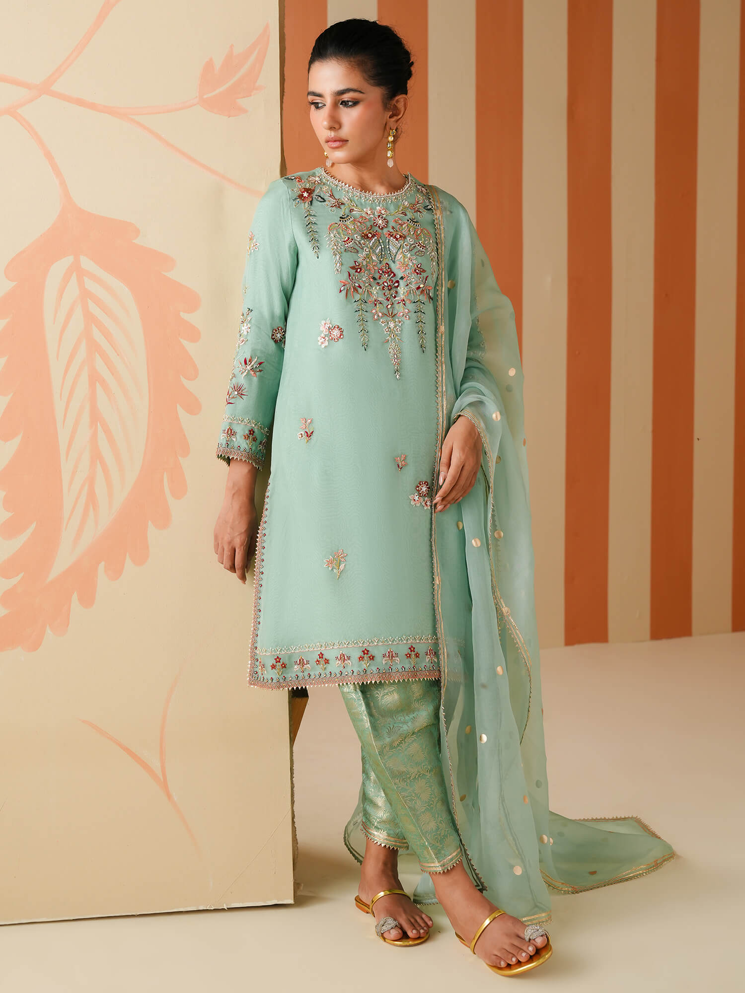 NATASHA, SKINNY SHALWAR & DUPATTA