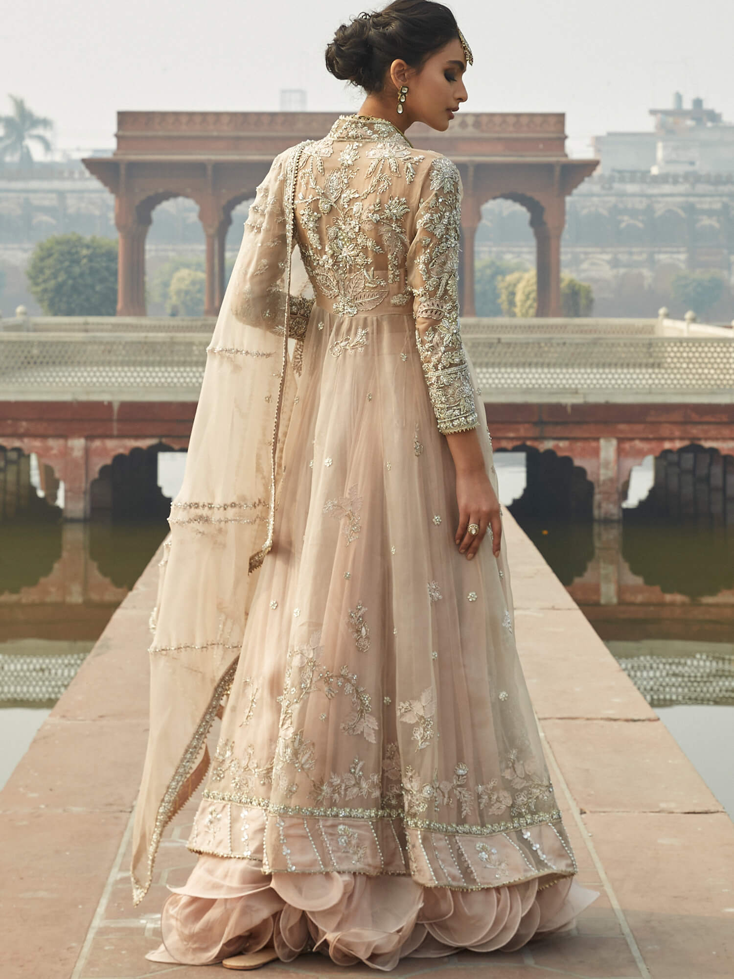 ANGARKHA, SWIRLY LEHENGA & DUPATTA