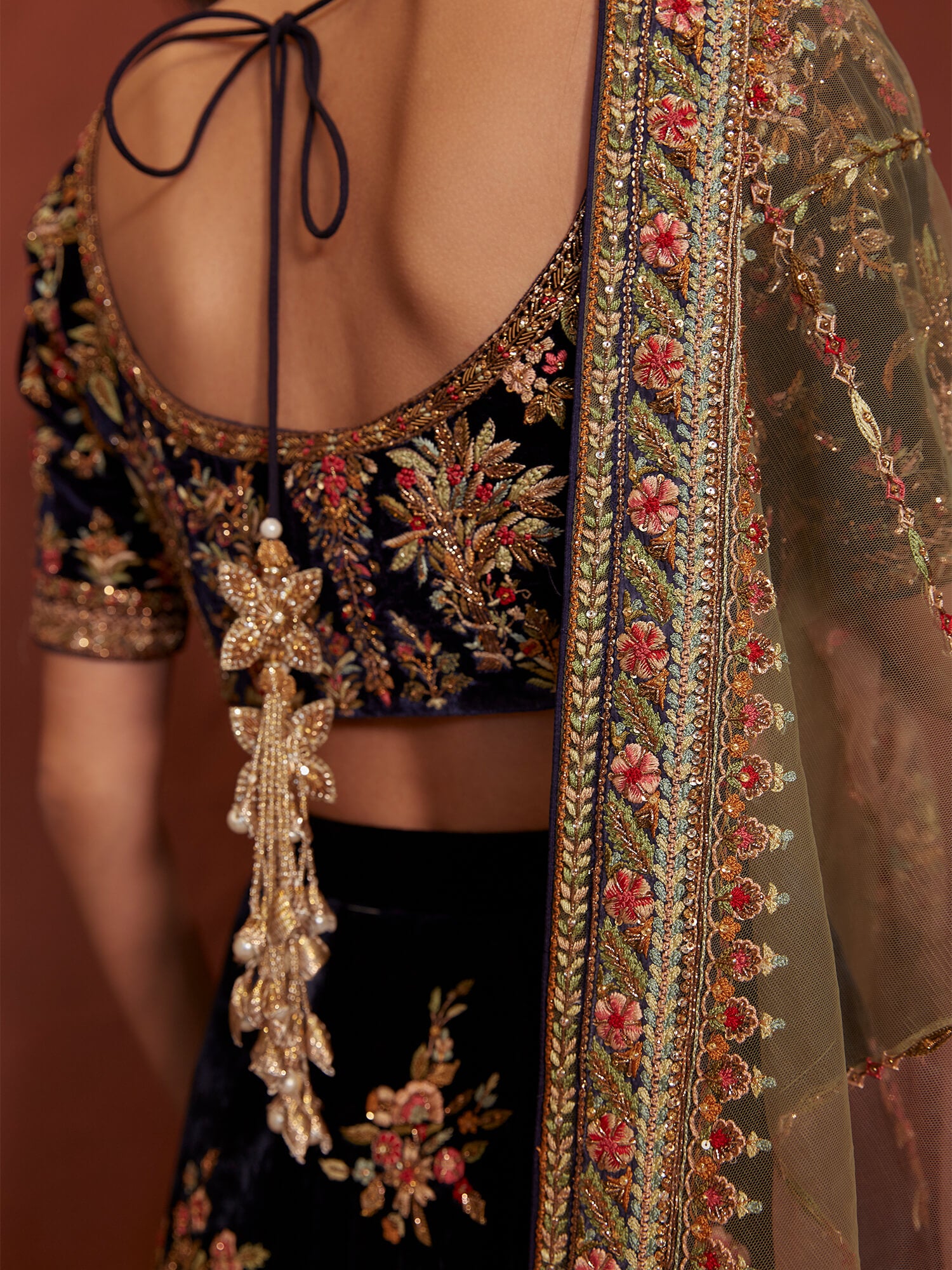 BLOUSE, LEHENGA & DUPATTA