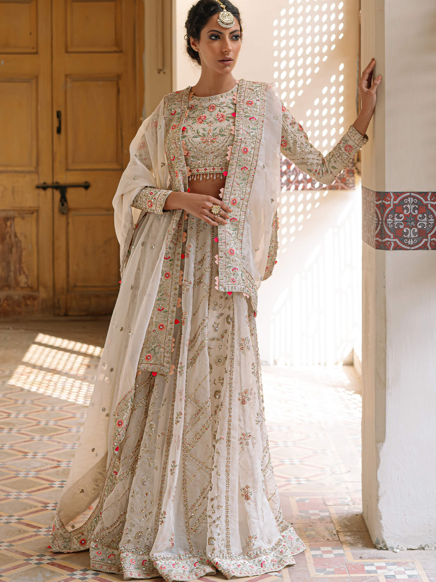 BLOUSE, LEHENGA & DUPATTA