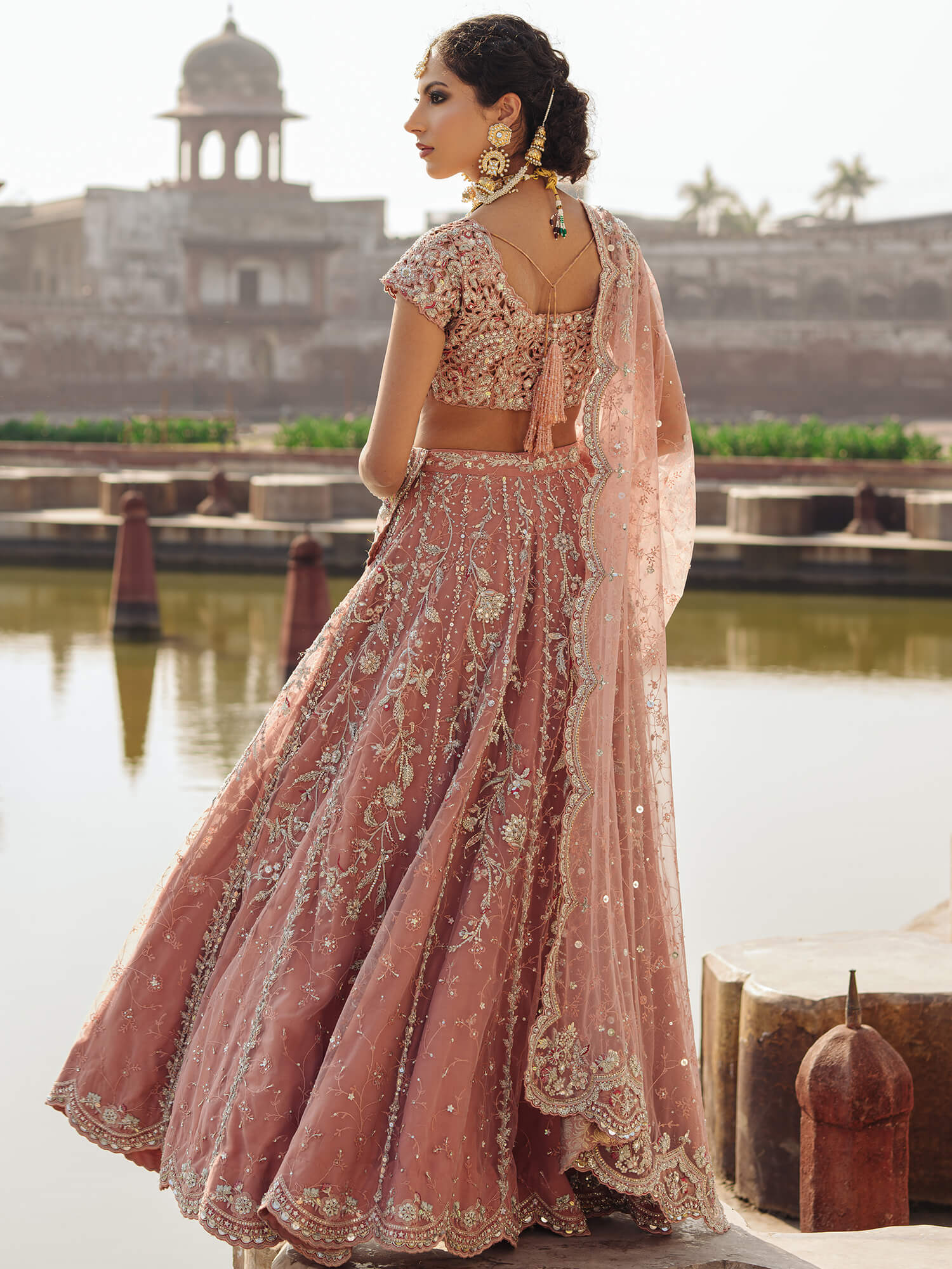 BLOUSE, LEHENGA & DUPATTA