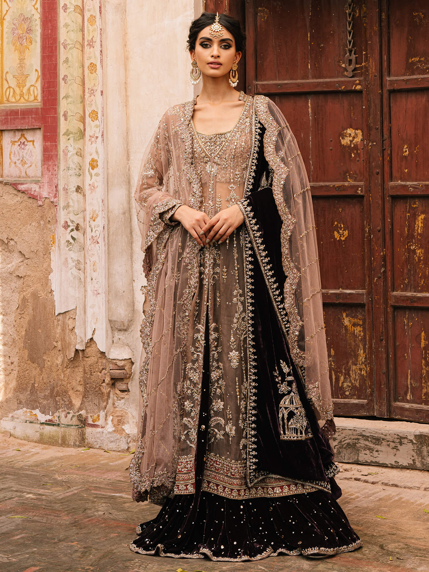 KALIDAR, BLOUSE, DUPATTA & GHAGRA