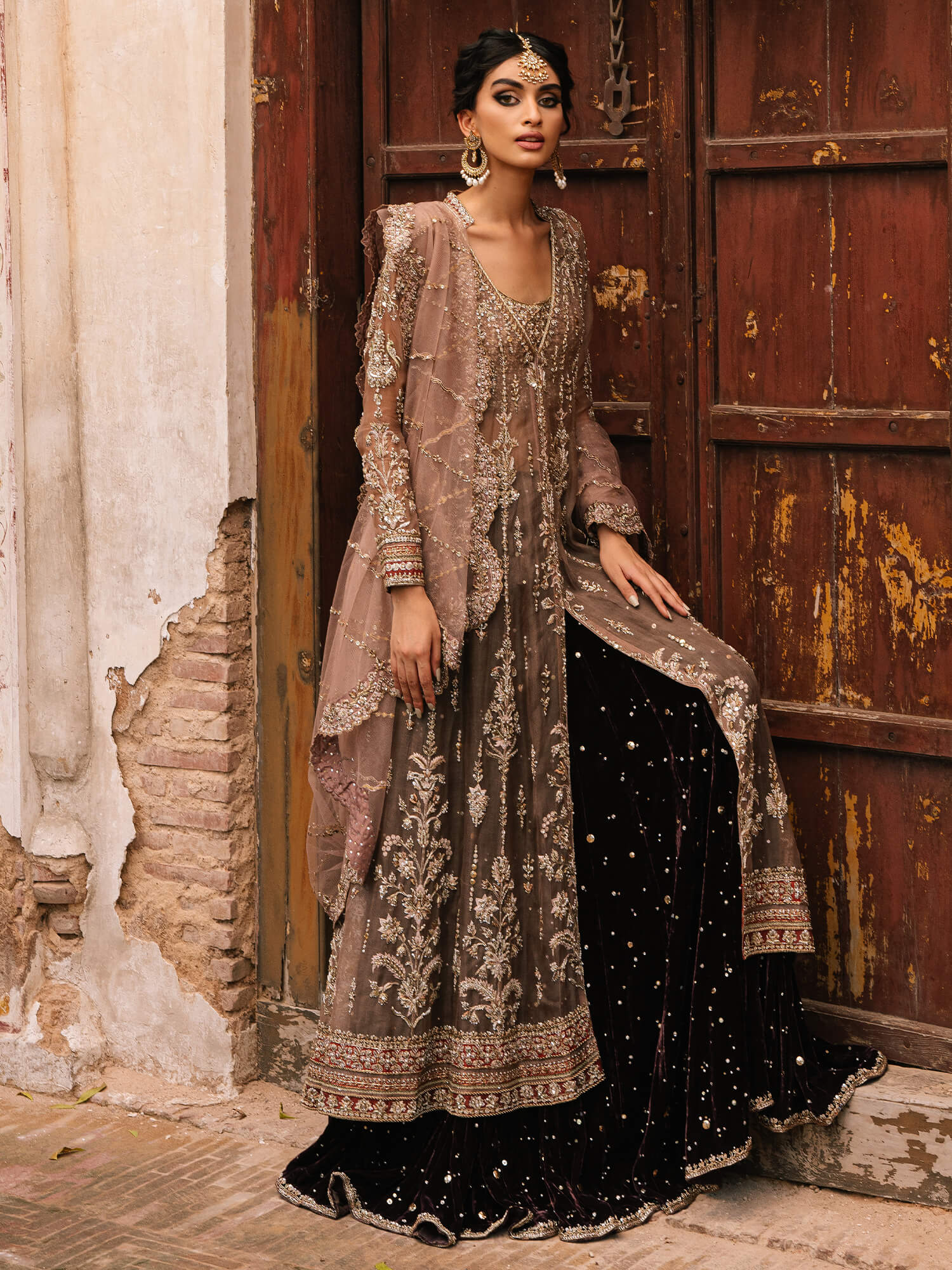 KALIDAR, BLOUSE, DUPATTA & GHAGRA