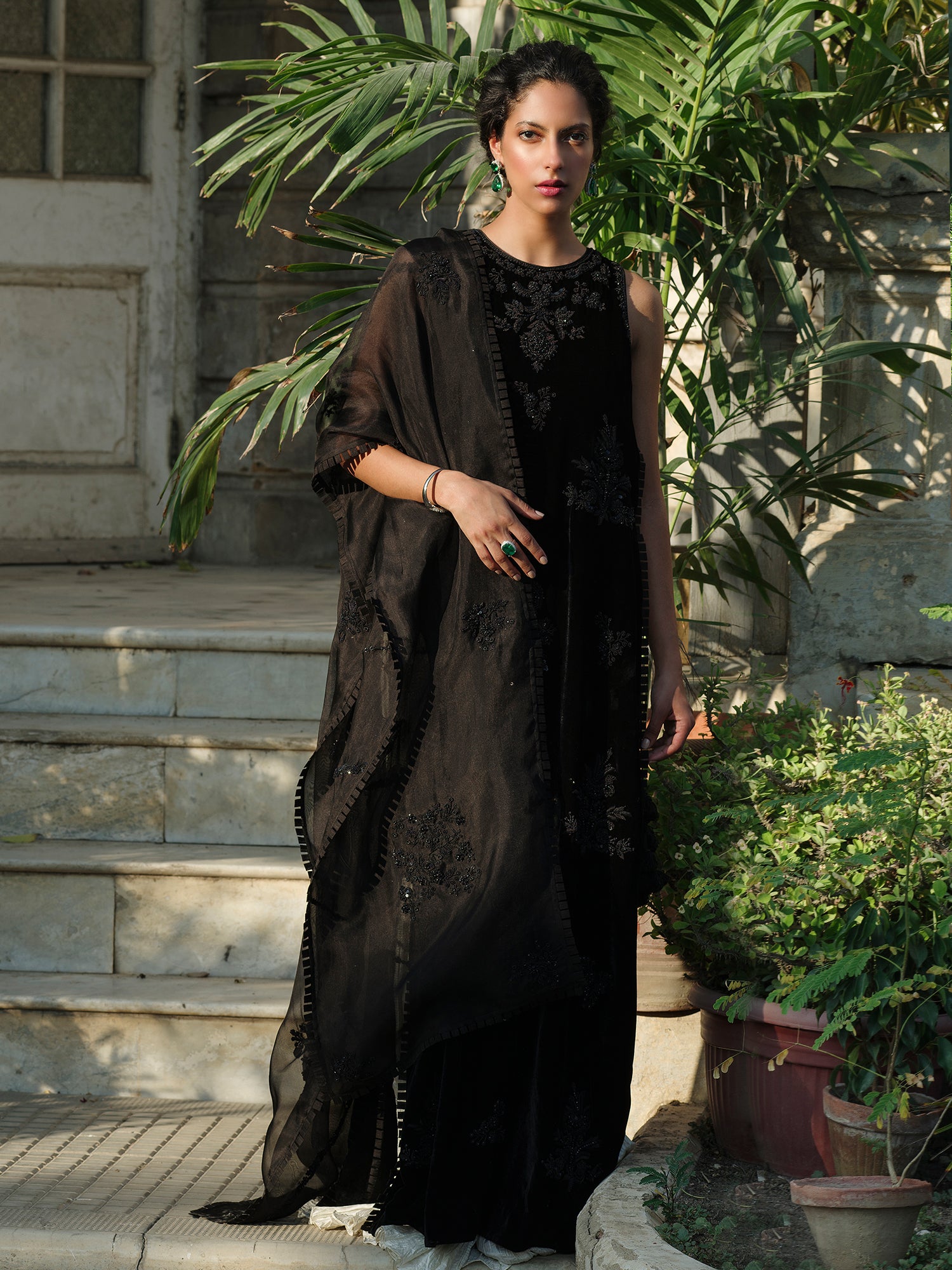 Misha collection black dress best sale